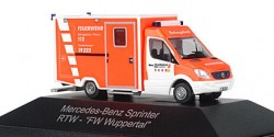 Mercedes Benz Sprinter RTW Feuerwehr Wuppertal