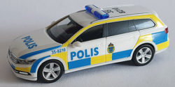 VW Passat Variant B8 Polis Polizei Schweden